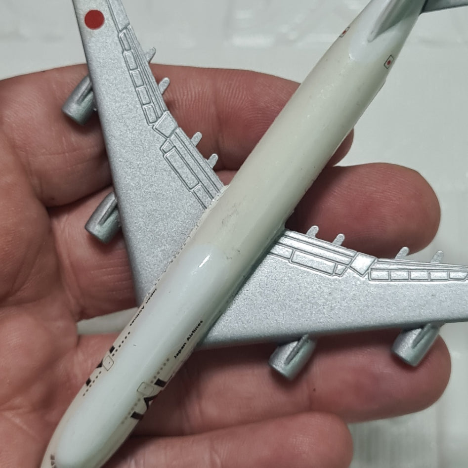 Schabak 1:600 Boeing 747-400 Japan airlines JAL made Germany diecast plane 921/11