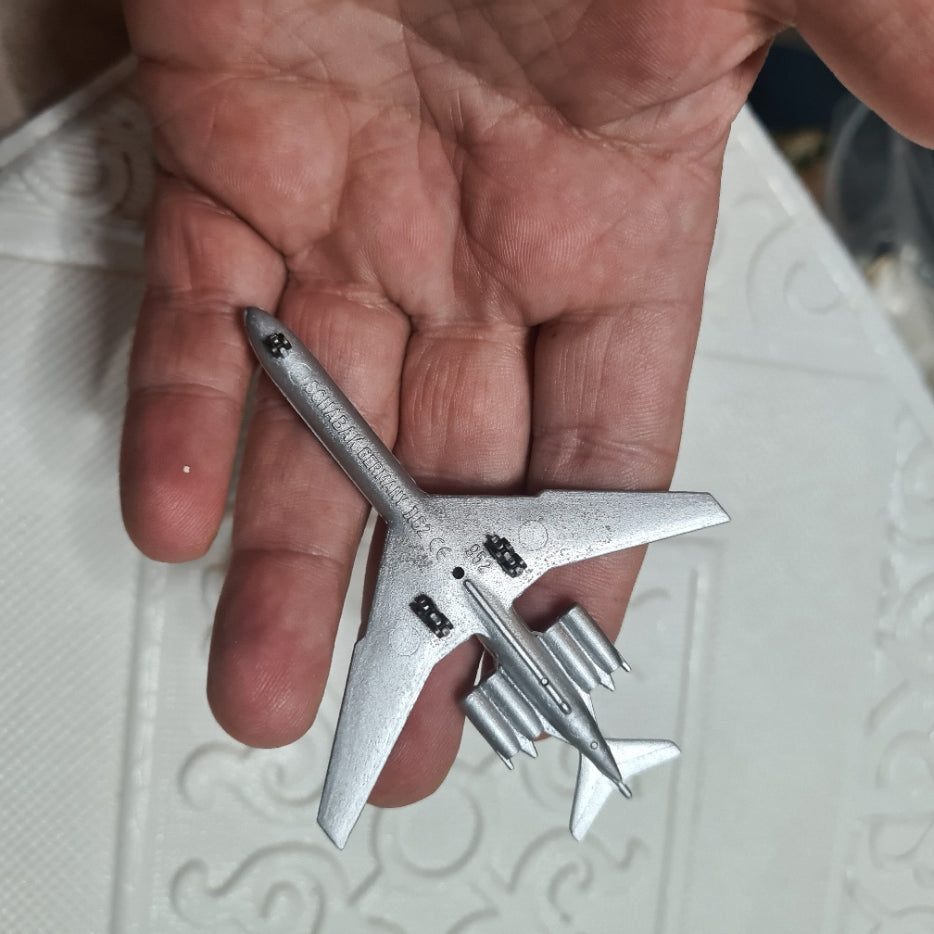 Schabak 1:600 Ilyushin IL-62 Aeroflot russian airlines made Germany diecast plane 952/139