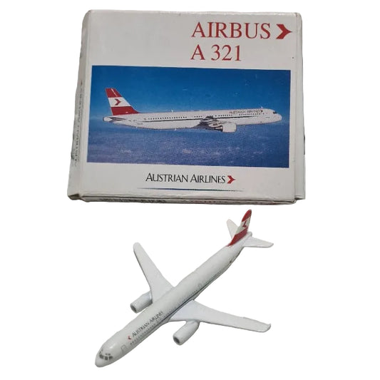 
Schabak 1:600 Airbus A-321 Austrian Airlines made Germany diecast plane 956/13
