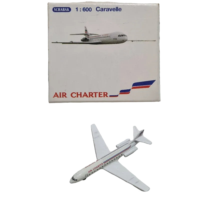 Schabak 1:600 Caravelle AIR CHARTER made Germany diecast plane 944/132