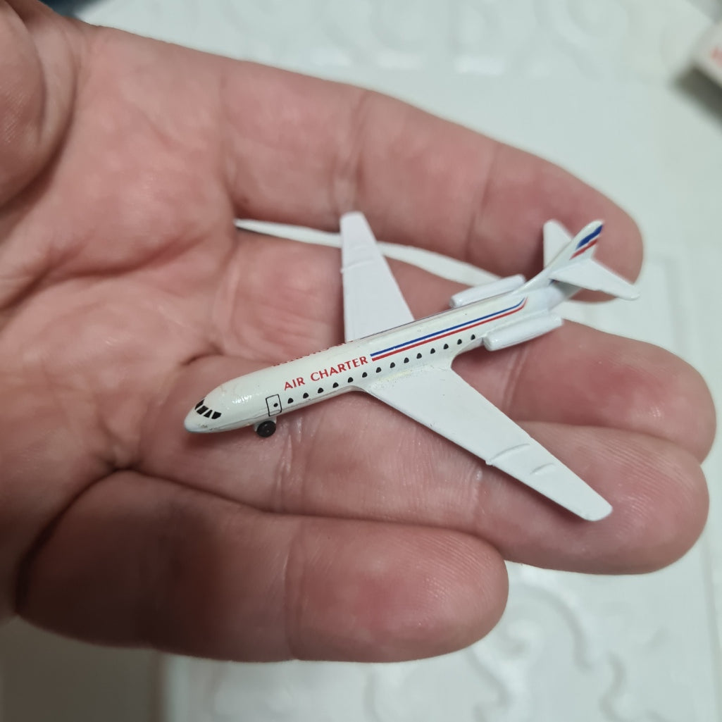 Schabak 1:600 Caravelle AIR CHARTER made Germany diecast plane 944/132
