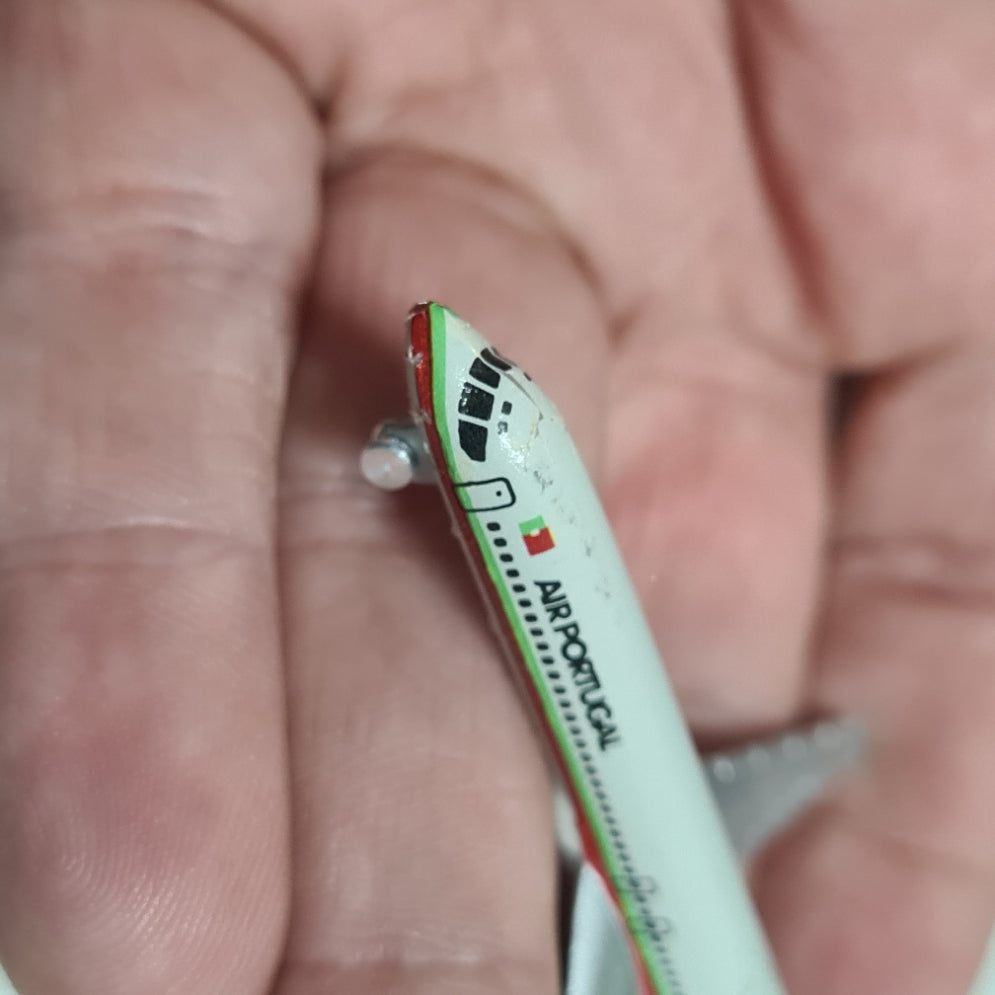 Schabak 1:600 Boeing 727-200 Air Portugal made Germany diecast plane 906/26