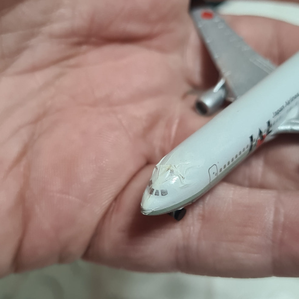 Schabak 1:600 Boeing 767-300 JAL Japan Airlines made Germany diecast plane 927/11
