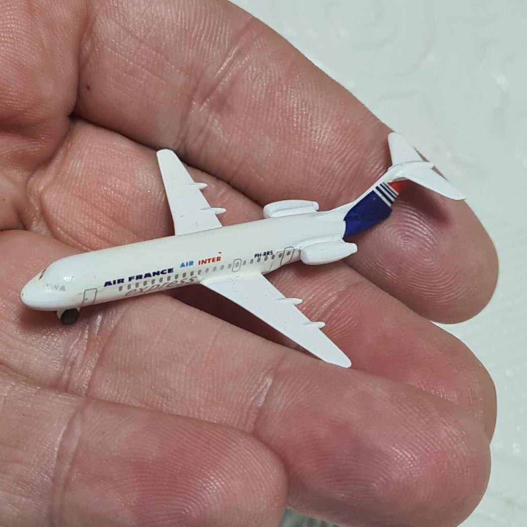 Schabak 1:600 Fokker 70 F-70 Air France vgc Germany diecast plane 960/3