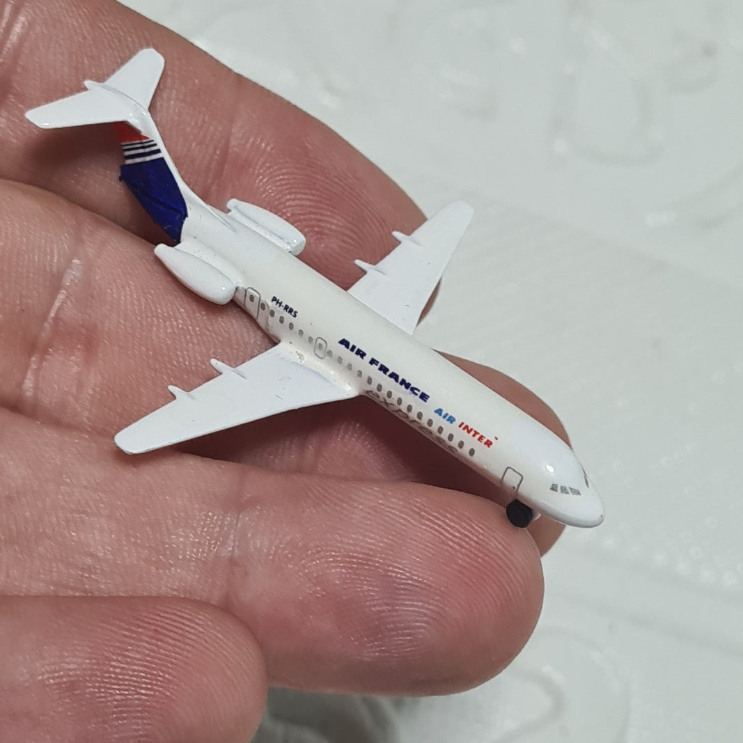 Schabak 1:600 Fokker 70 F-70 Air France vgc Germany diecast plane 960/3
