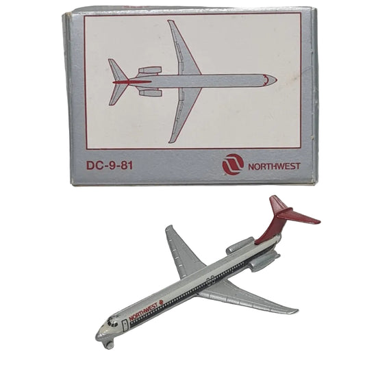 Schabak 1:600 Douglas DC-9-81 Northwest Germany diecast plane 904/37