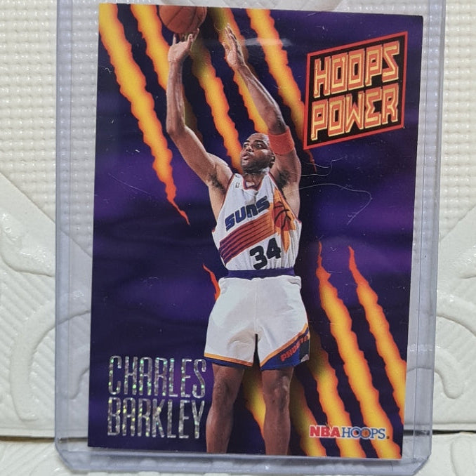 Charles Barkley 1995 Skybox NBA Hoops Power PR-41 NBA Basketball Phoenix Suns Excellent Sleeved