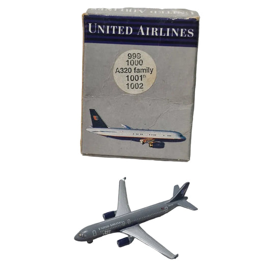 Schabak 1:600 Airbus A320 United Airlines variant Germany diecast plane 926/23