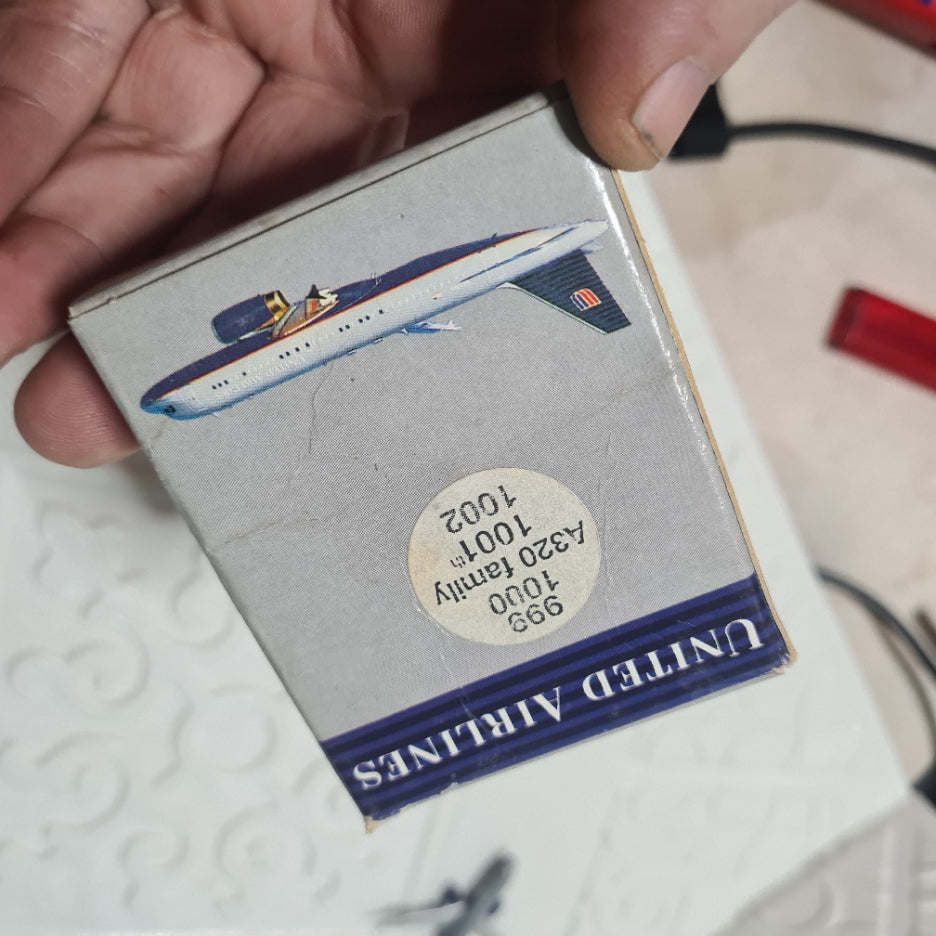 Schabak 1:600 Airbus A320 United Airlines variant Germany diecast plane 926/23