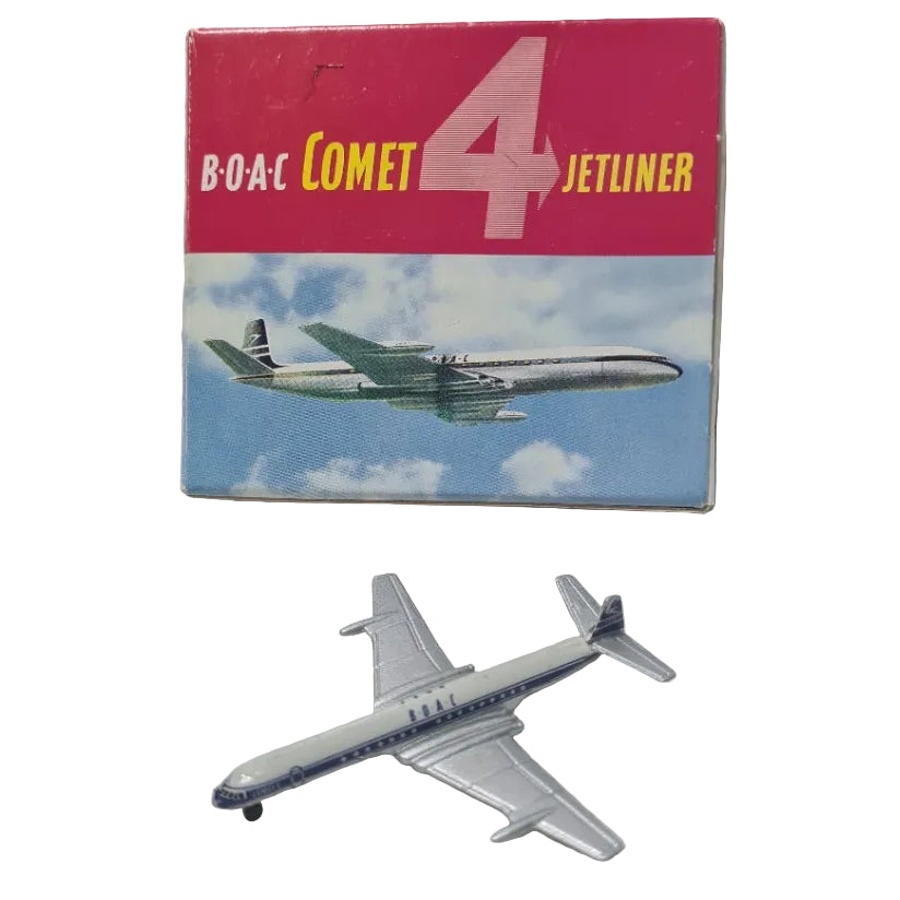 Schabak 1:600 Comet 4 Jetliner BOAC Germany diecast plane 942/106