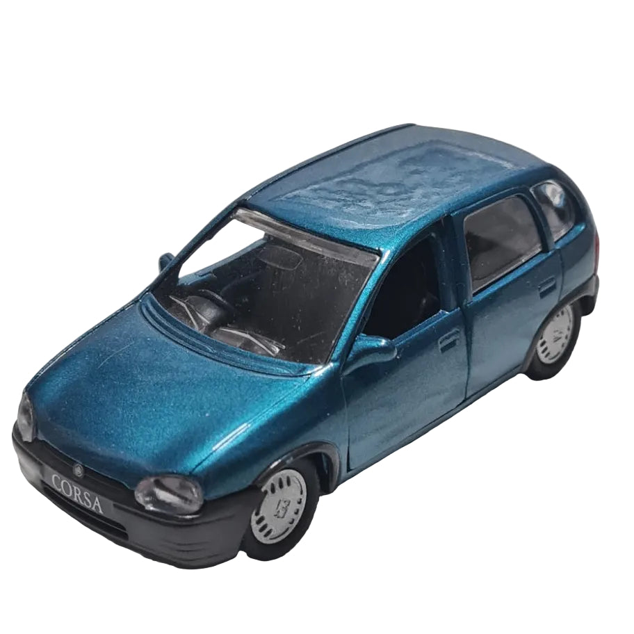 Gama 1:43 Opel/Vauxhall Corsa metallic blue  loose excellent diecast Germany made