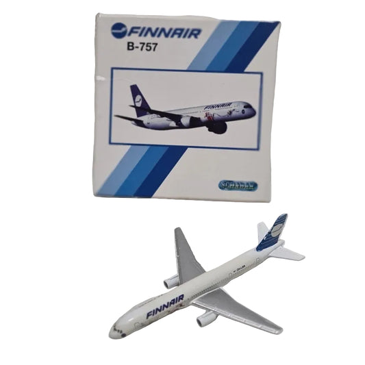 Schabak 1:600 Boeing 757 Finnair Santa variant Germany diecast plane 908/59 s