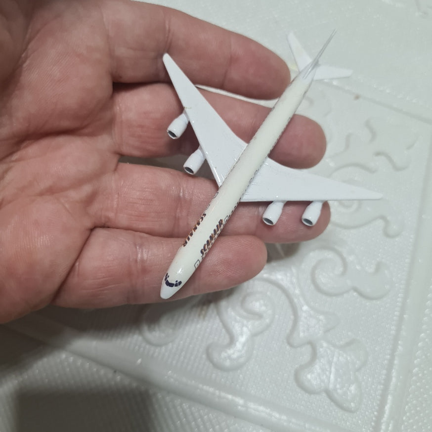 Schabak 1:600 Douglas DC-8 Scanair Germany diecast plane 922/44