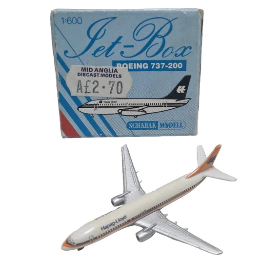 Schabak 1:600 Boeing 737-200 Hapag-Lloyd Germany diecast plane 905/18