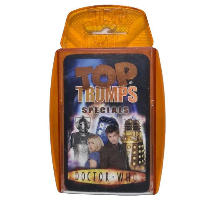 Top Trumps specials Doctor Who 2006 set used but good example