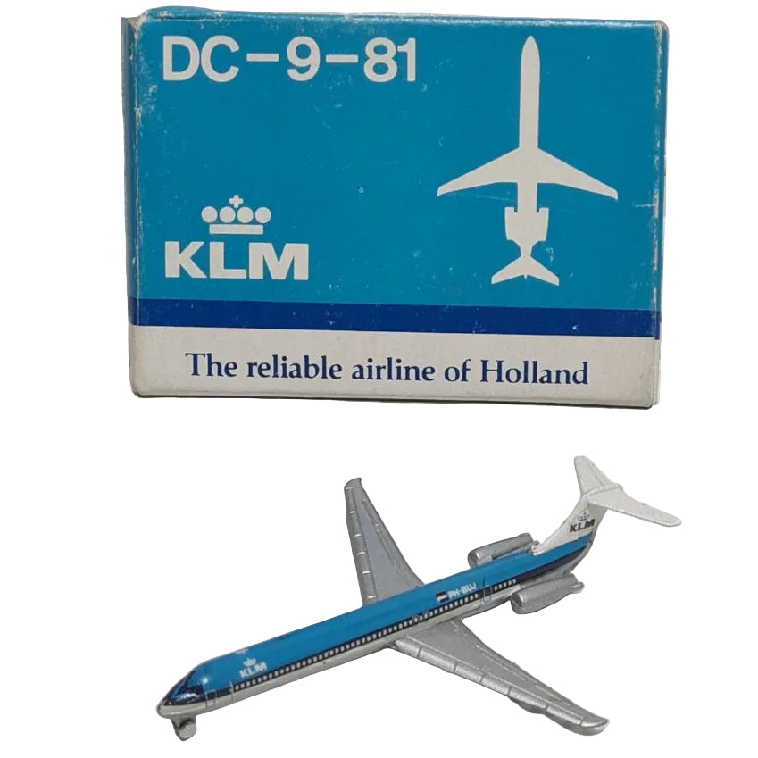 Schabak 1:600 Douglas DC-9-81 KLM Germany diecast plane 904/5