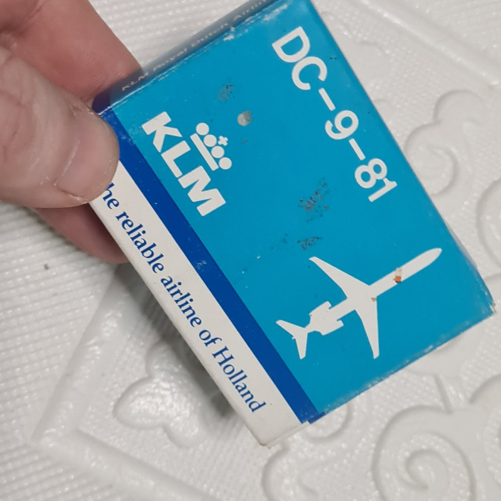 Schabak 1:600 Douglas DC-9-81 KLM Germany diecast plane 904/5