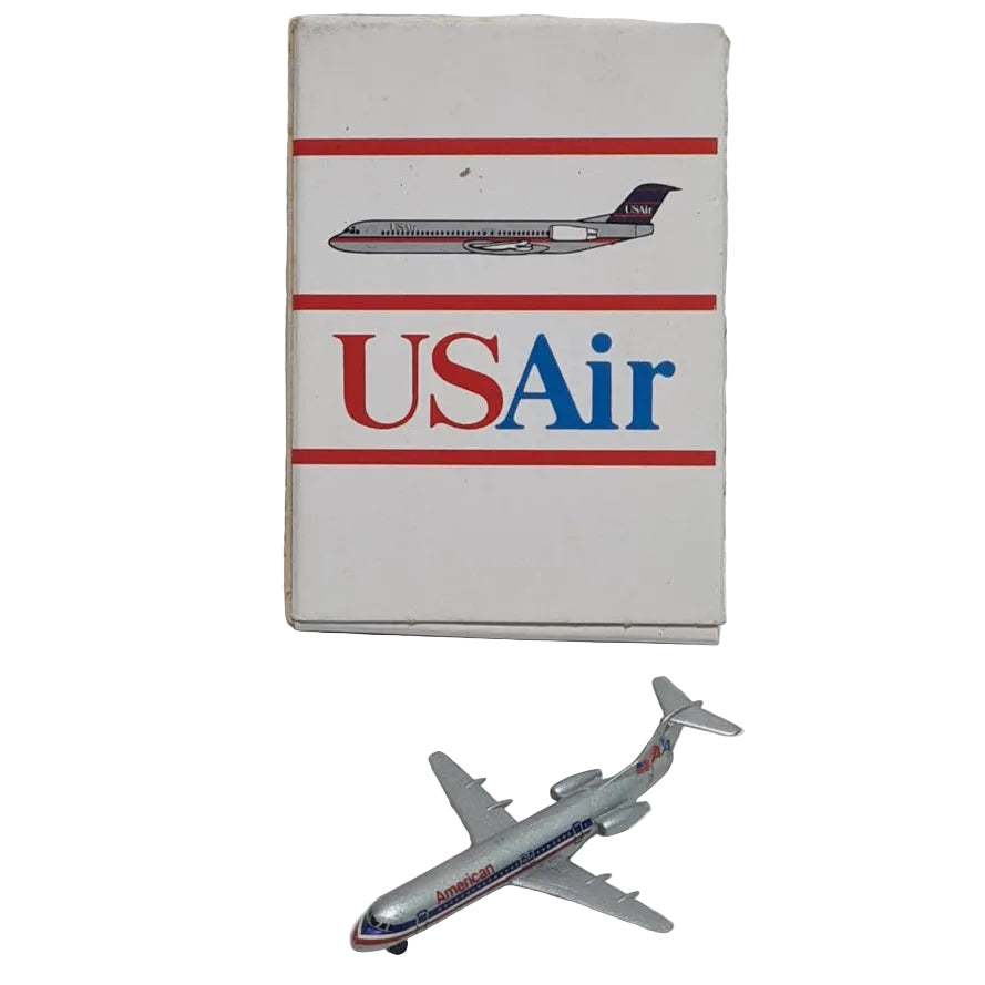 Schabak 1:600 Fokker F-100 US AIR Germany diecast plane 940/99 