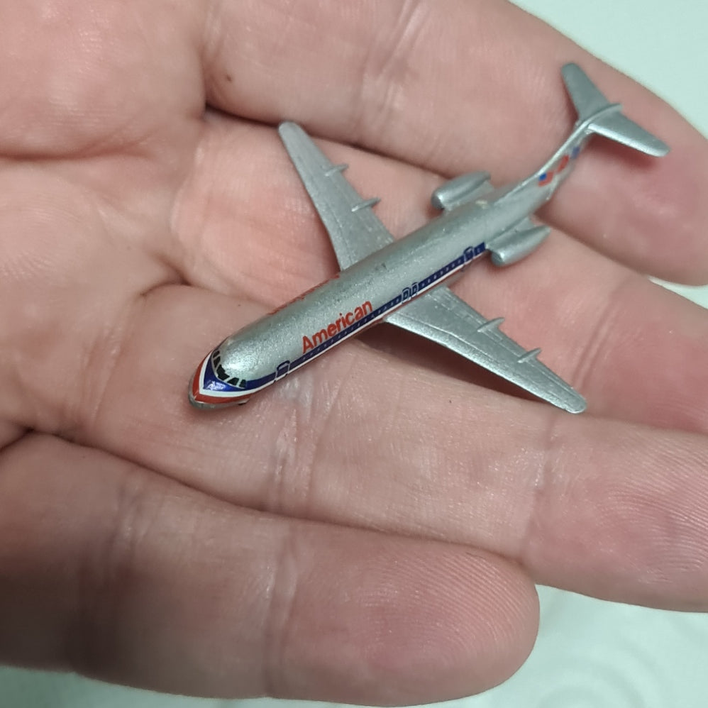 Schabak 1:600 Fokker F-100 US AIR Germany diecast plane 940/99