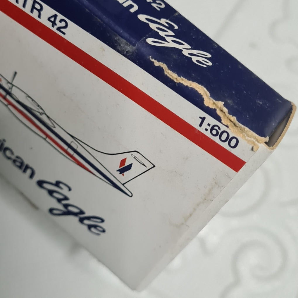 Schabak 1:600 ATR-42 American Eagle Germany diecast plane 929/29