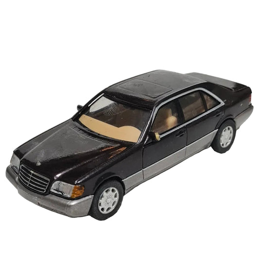 Herpa 1:43 Diecast Mercedes-Benz 600 sel black grey loose unboxed  some wear