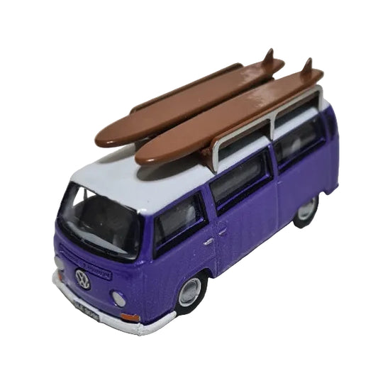 Oxford Diecast 1:76 Volkswagen bus surfing purple  loose excellent