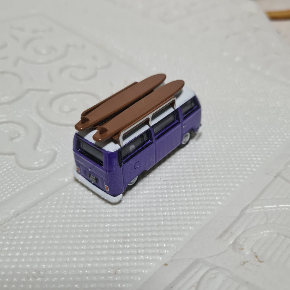 Oxford Diecast 1:76 Volkswagen bus surfing purple  loose excellent