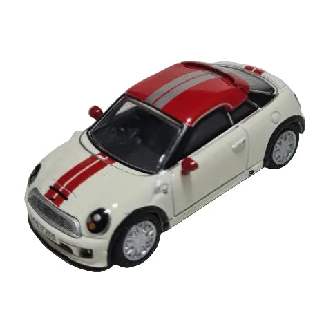 Oxford Diecast 1:76  mini cooper coupe 2 dr white loose excellent