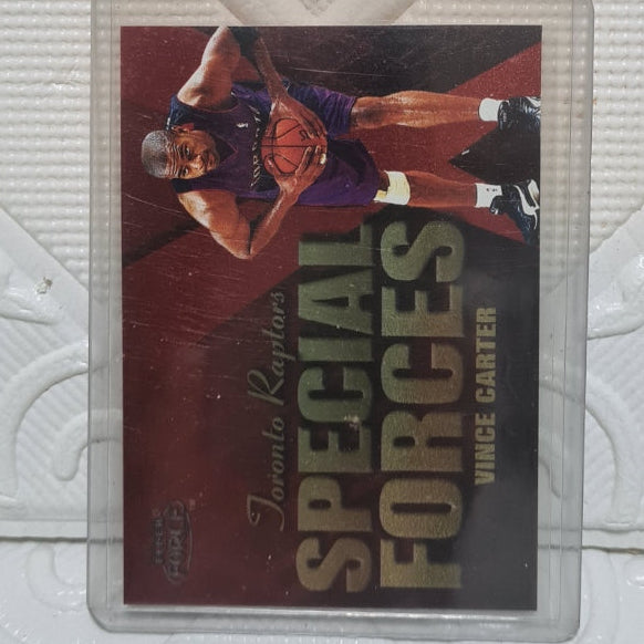 Vince Carter Fleer Force 2000 1 of 15 SF Special forces  NBA Basketball Toronto Raptors Excellent