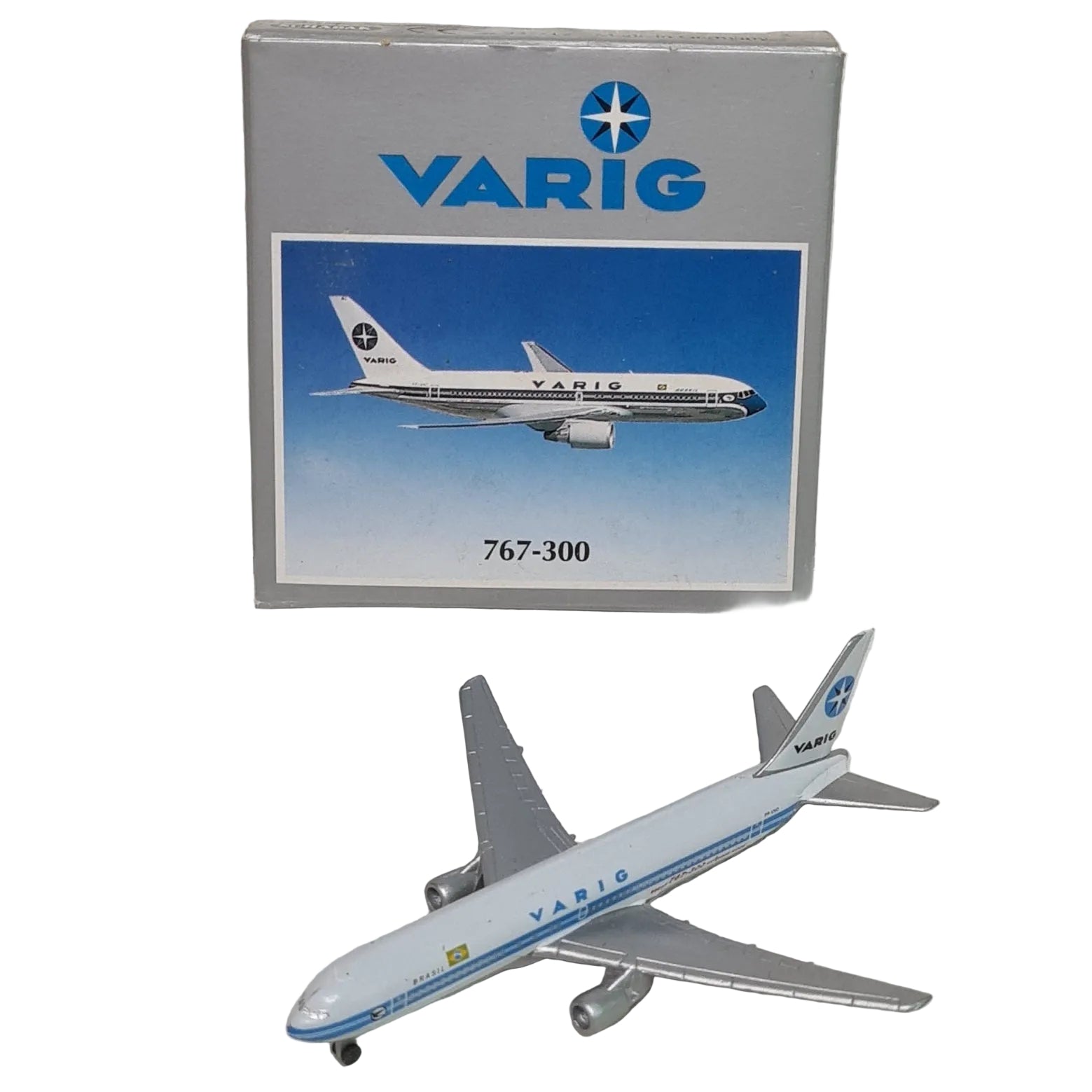 Schabak 1:600 Boeing 767-300 Varig diecast plane German made 927/12