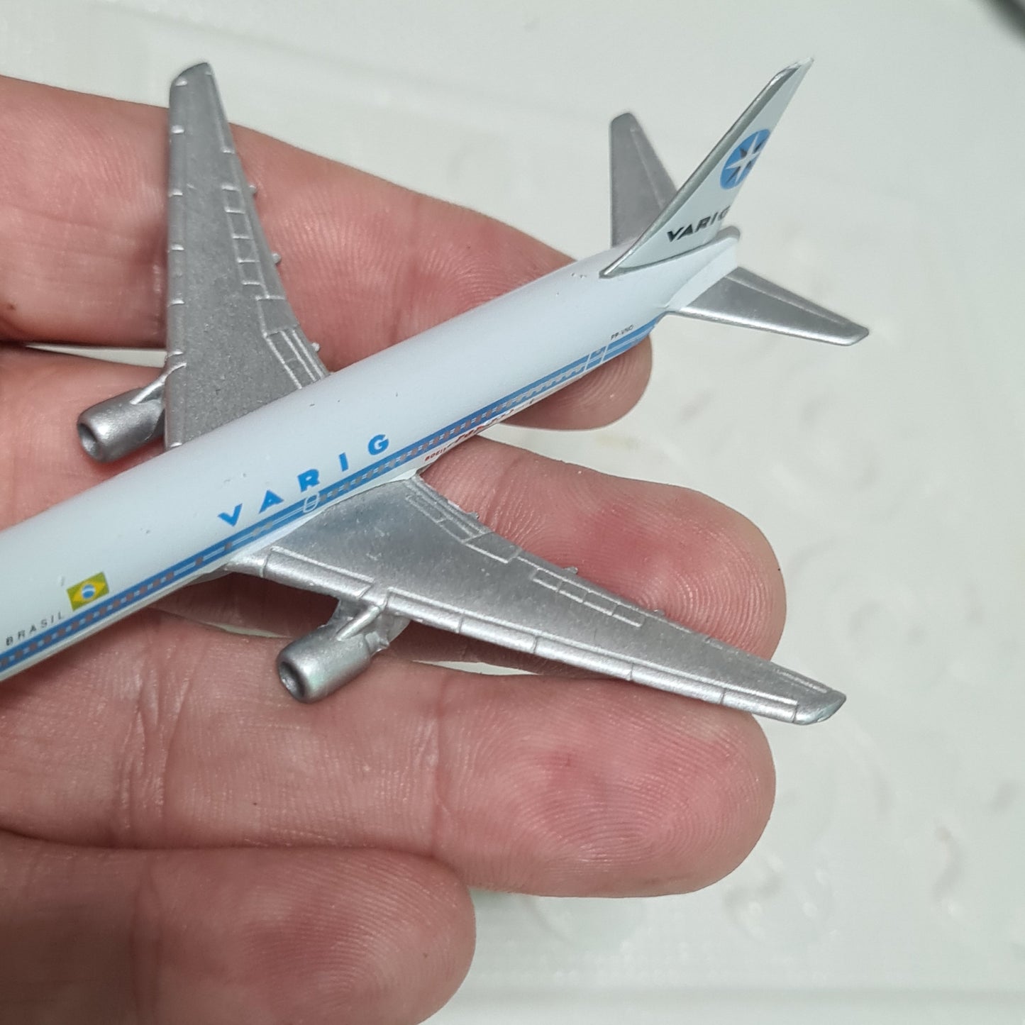 Schabak 1:600 Boeing 767-300 Varig diecast plane German made 927/12
