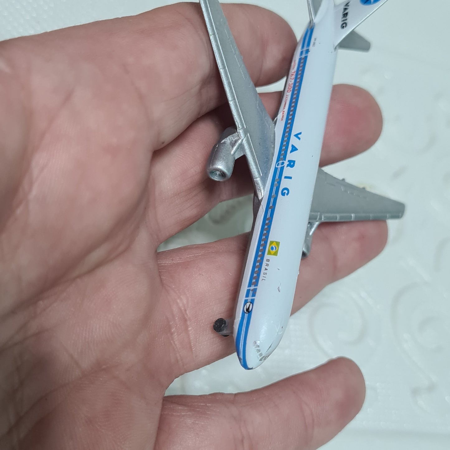 Schabak 1:600 Boeing 767-300 Varig diecast plane German made 927/12