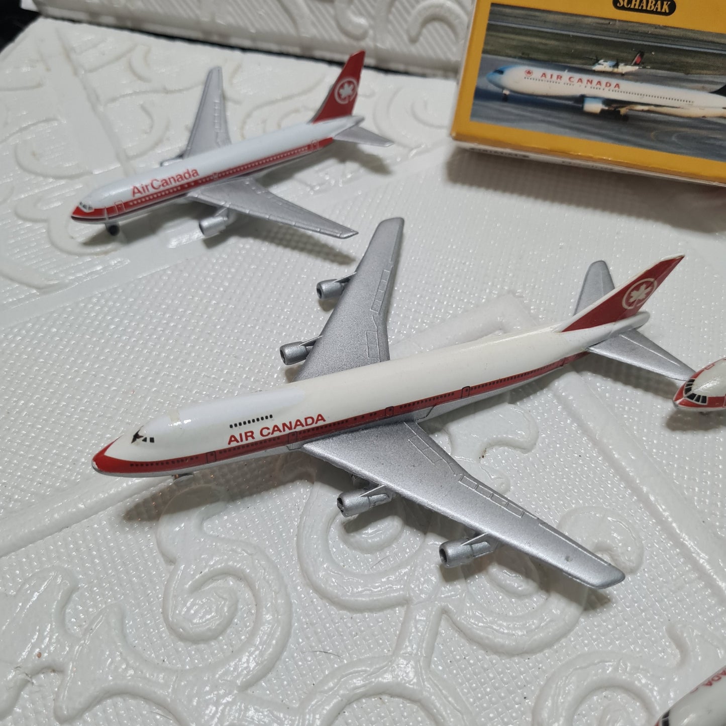 Schabak 1:600 various loose ex-display Air Canada diecast planes bundle  lot 8