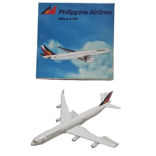 Schabak 1:600 Airbus A-340 Philippine Airlines Germany diecast plane 955/90
