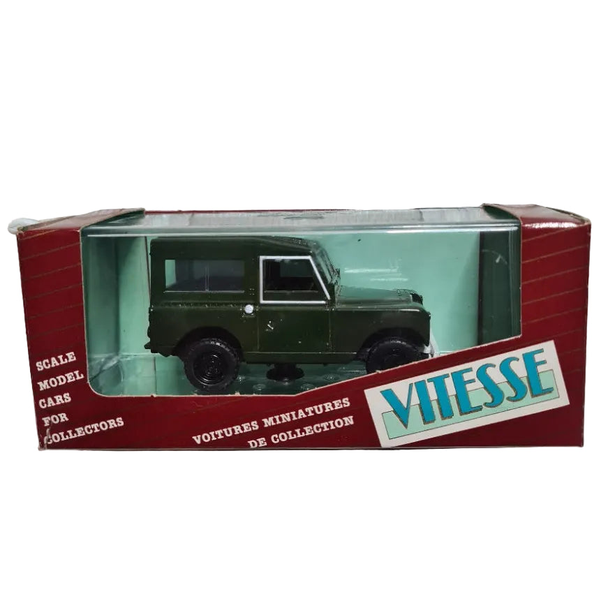 Vitesse 1:43 Land Rover classic swb green boxed diecast model 