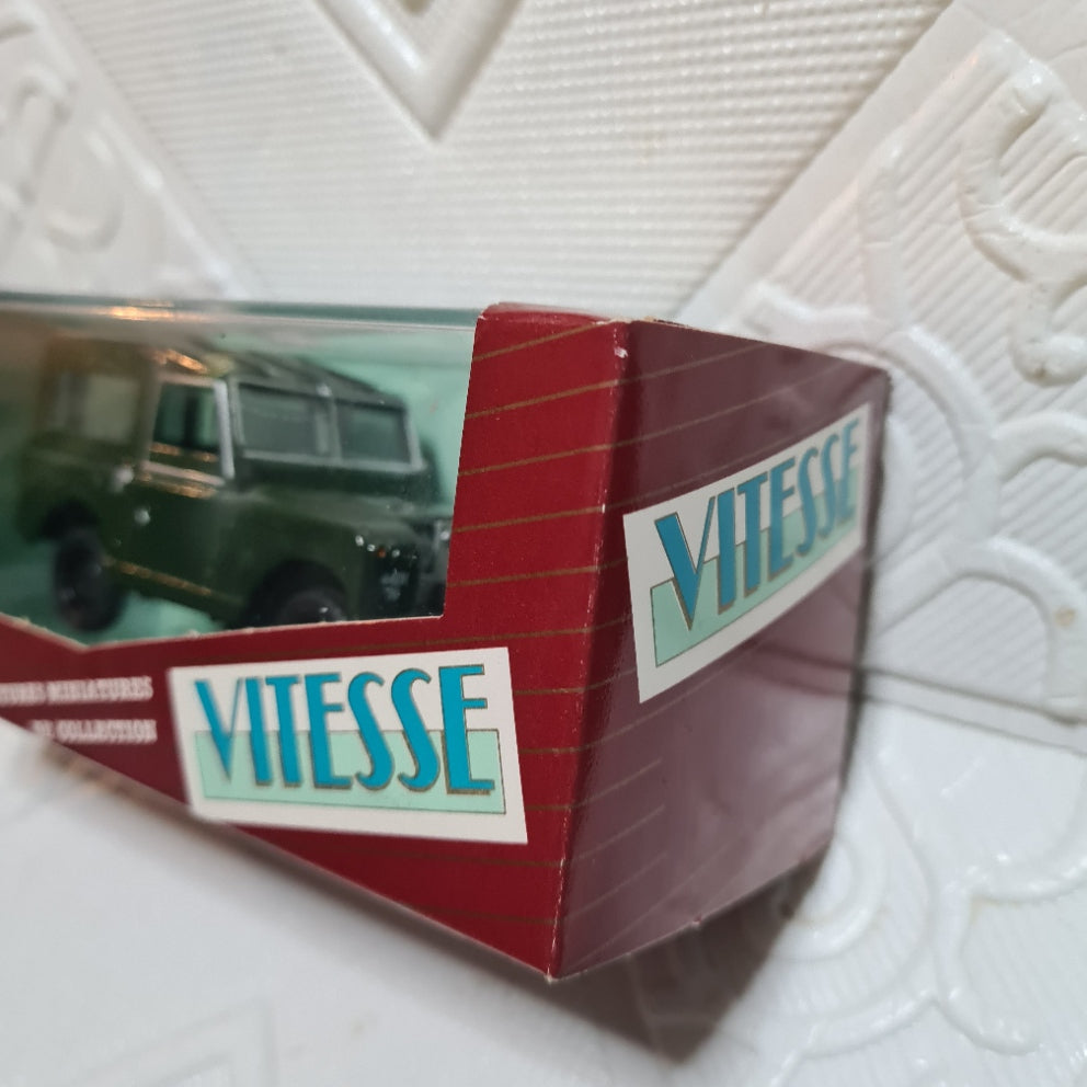 Vitesse 1:43 Land Rover classic swb green boxed diecast model