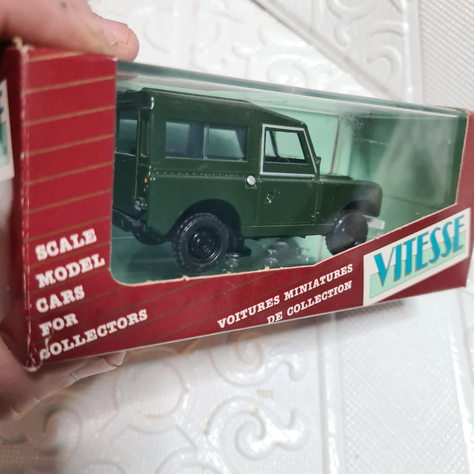 Vitesse 1:43 Land Rover classic swb green boxed diecast model