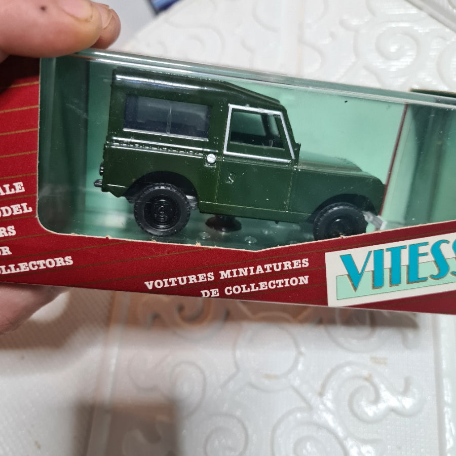 Vitesse 1:43 Land Rover classic swb green boxed diecast model
