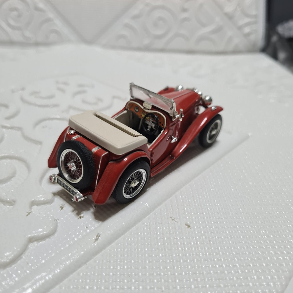 Vitesse 1:43 MG TC Red open cabriolet  classic british cars loose diecast excellent