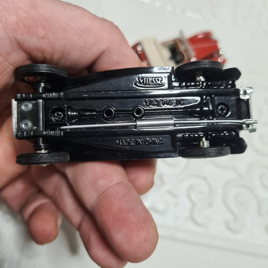 Vitesse 1:43 MG TC Black roof closed classic british cars loose diecast excellent