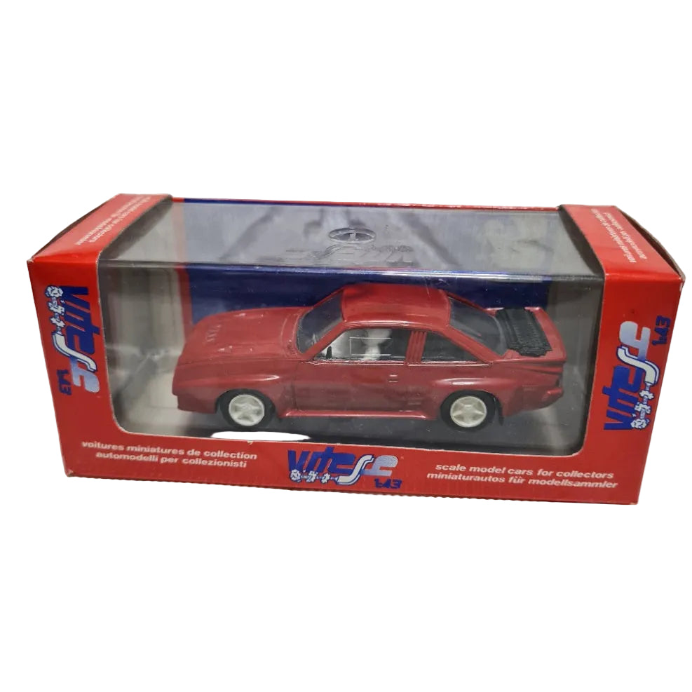 Vitesse 1:43 Opel Manta rally 1984 plain red boxed but lost decal sheet 