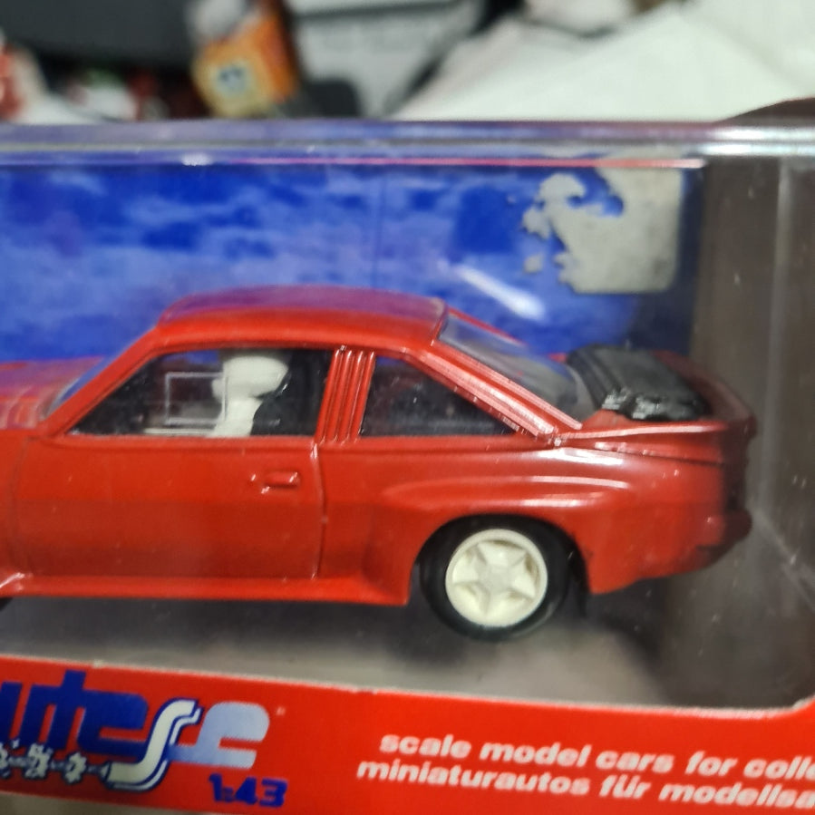 Vitesse 1:43 Opel Manta rally 1984 plain red boxed but lost decal sheet