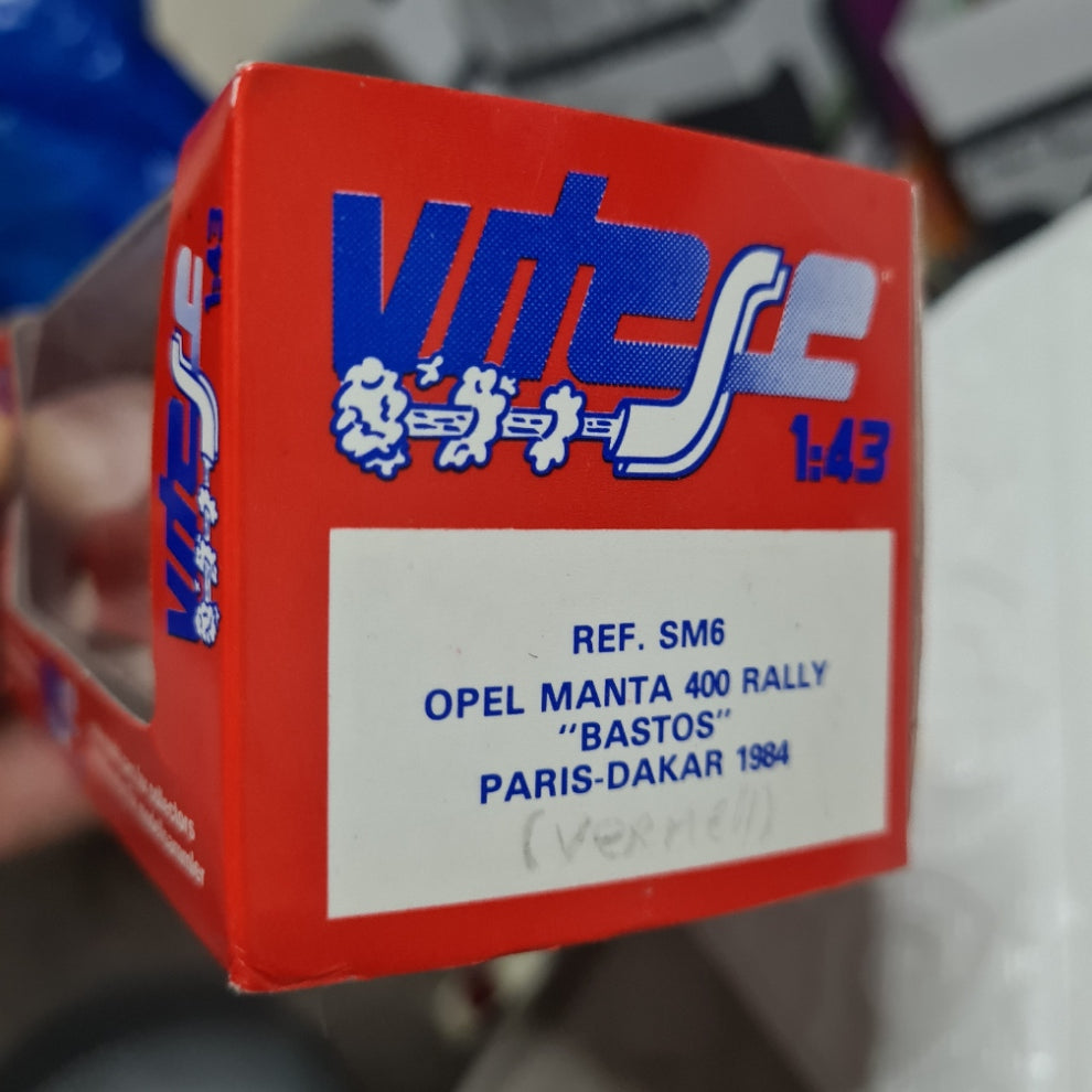 Vitesse 1:43 Opel Manta rally 1984 plain red boxed but lost decal sheet