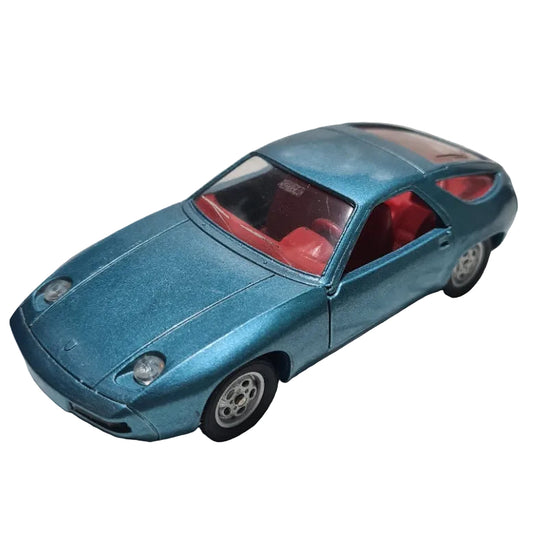 no 49 Solido 1:43 Porsche 928 metallic blue 1977 no screw early issue very nice loose