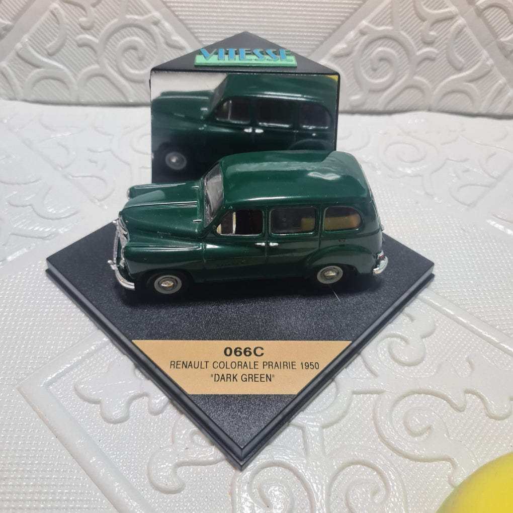 Vitesse 1:43 066c RENAULT Colorale Prairie 1950 dark green boxed