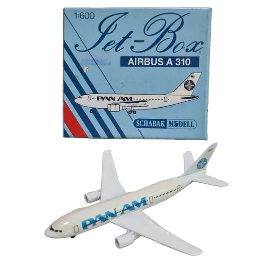 Schabak 1:600 Airbus A 310 Pan-Am Germany diecast plane 903/7b
