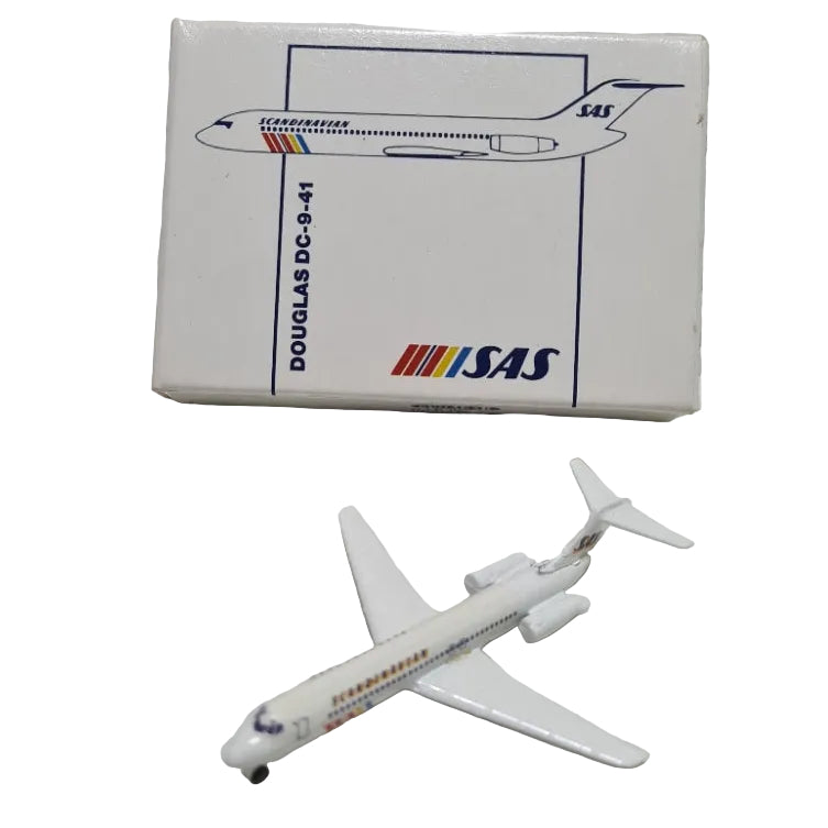 Schabak 1:600 Douglas DC-9-41 SAS Scandinavian airlines Germany diecast plane 924/16
