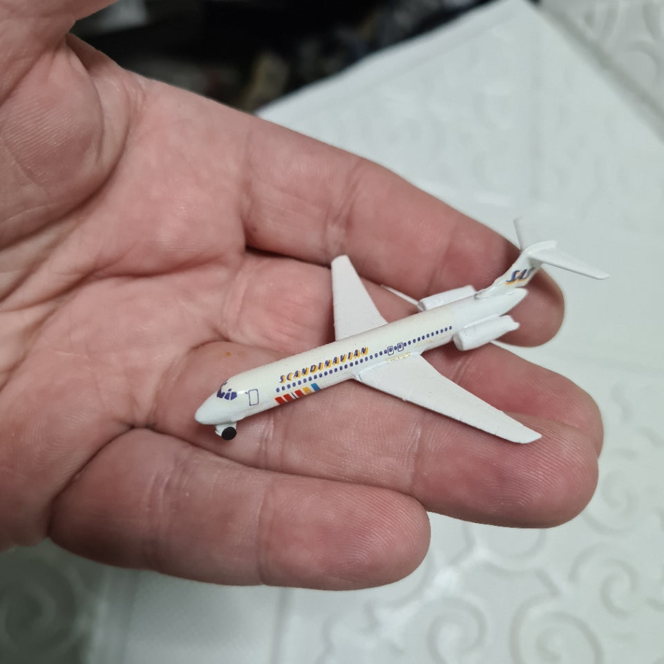 Schabak 1:600 Douglas DC-9-41 SAS Scandinavian airlines Germany diecast plane 924/16