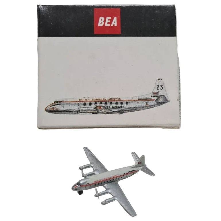 Schabak 1:600 Vickers Viscount BEA  Germany diecast plane 941/14