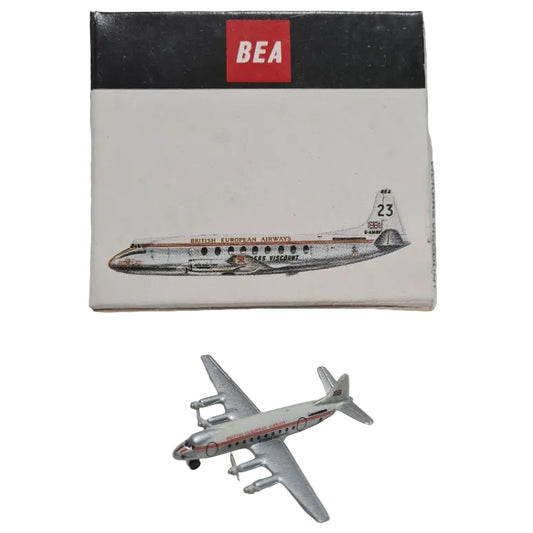 Schabak 1:600 Vickers Viscount BEA  Germany diecast plane 941/14